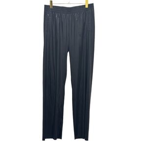 Norma Kamali Metallic Boyfriend Pant